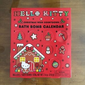 Hello Kitty Red Bath Bomb Set